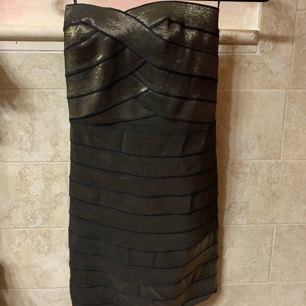 NWT Prive by Allen Schwartz Layered Tube Dress